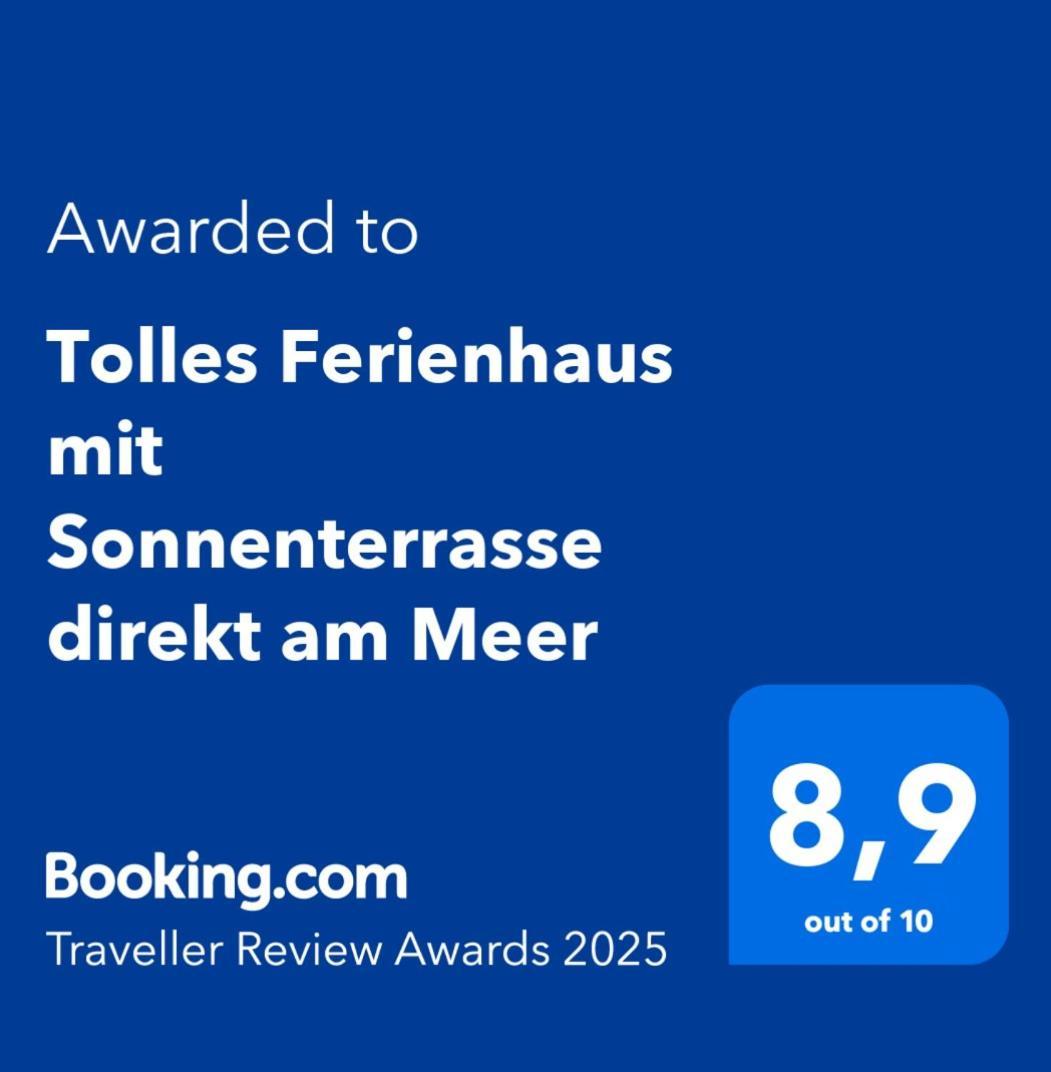Tolles Ferienhaus Mit Sonnenterrasse Direkt Am Meer Isla Cristina Bagian luar foto